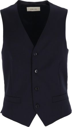 L.B.M. 1911 Black Tailored Tailored Vest