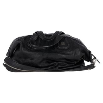 Givenchy Givenchy Nightingale Handtas in Zwart Leer