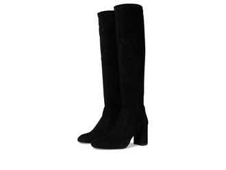 Stuart Weitzman Lucie Boot 75 Womens Boots Black : 10.5 M, Leather