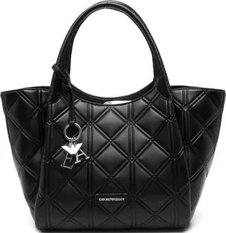 Emporio Armani Leather Shopping Bag