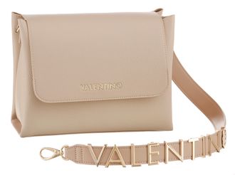 Valentino Handbags Shopper VALENTINO BAGS ALEXIA, Damen, Gr. B/H/T: 27cm x 20cm x 12cm, beige, Lederimitat, unifarben, Taschen Shopper, Damen Handtasche, Schultertasche,