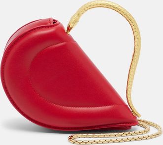 Bulgari Borsa Serpenti Cuoricino Mini in pelle