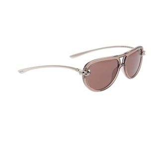 Bottega Veneta Knot Navigator Zonnebril - unisex - Accessoires - Bruin - Maat: ONE Size