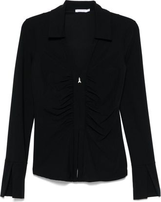Patrizia Pepe zipped shirt - Black
