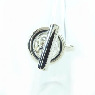 Herm&egrave;s Silver 925 Band Ring (Pre-Owned)