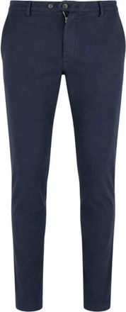 BRIGLIA 1949 Hombre, Pantalones, Azul, Talla: 2XL