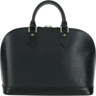 Louis Vuitton Pre-owned Handbags, female, Black, Size: ONE SIZE Pre-owned Alma Handbag