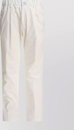 Herno tailored trousers elastic waistband