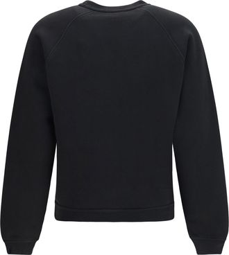 Kenzo Womens Tulip Cotton Sweatshirt Black Sweatshirts Sweater