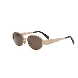 Celine Sunglasses, female, Pink, Size: 54 MM Triomphe 01 Sunglasses