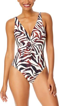 Anne Cole Plunge Twist One-Piece