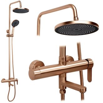 Rea Juego De Ducha Rea Arcos Brush Copper