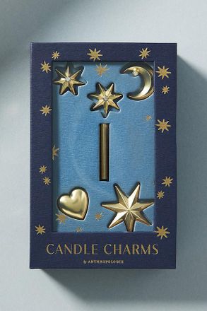 Anthropologie Monogram Candle Charms