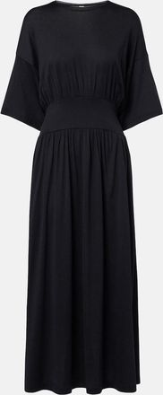 Toteme Cotton and silk midi dress