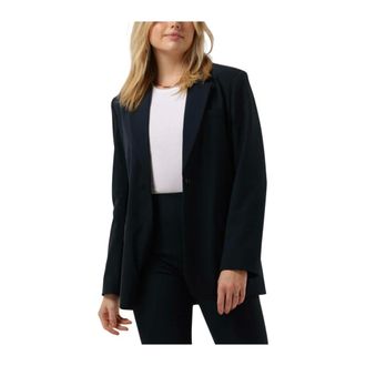 Modstr&ouml;m Jassen, Dames, Blauw, M, Polyester, Anchor Blazer