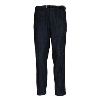 White Sand Slim-fit Jeans, male, Blue, Size: XL Slim-fit Jeans