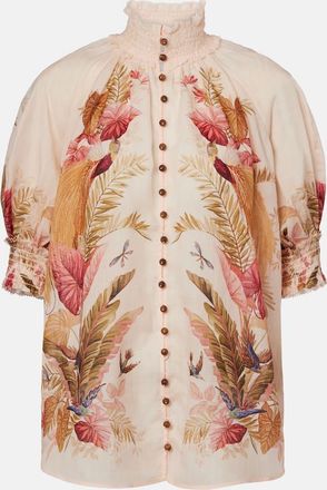 Zimmermann Blusa Ascension con stampa floreale