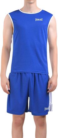 Everlast Herenboksvest (Blauw/Wit)