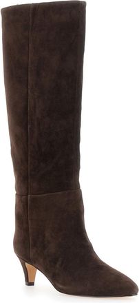 Twinset Womens Boots Brown Leather