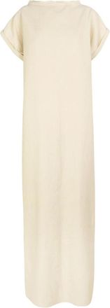 Cortana Noa Maxi Jurk - Dames - Maxi kleedjes - Beige - XS - Katoen - Kleedjes