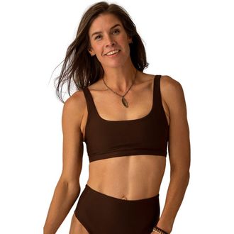 Carve Designs Korbyn Compression Top D-DD Cup in Coffee at Nordstrom, Size Medium
