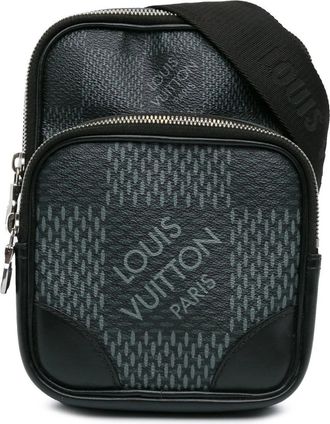 Louis Vuitton Hobo Bags - 2021 Damier Graphite 3D Amazone Sling Bag - Gr. unisize - in Schwarz - für Damen