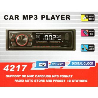 Trade Shop Trade Shop - Stereo Auto Bluetooth Autoradio Fm Mp3 Sd Aux Sd Card Vivavoce 40w 4217