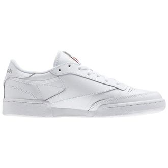 Reebok Unisex Club C85 Sneaker, Int White Sheer Grey, 3.5 UK