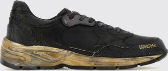 Golden Goose Sneakers Dad-Star in pelle crackl&egrave; effetto usurato