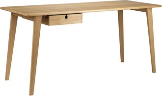 FDB M&oslash;bler C67 Schreibtisch large, 156 x 60 cm, Eiche natur
