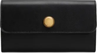 Ami Carrousel Continental leather wallet - unisex - Calf Leather - OS - Black