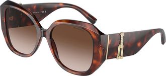 Tiffany & Co. TF4207B Asian Fit 80023B Womens Sunglasses Tortoiseshell Size 55