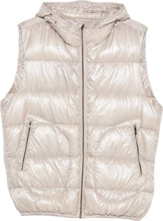 Herno hooded gilet - Neutrals