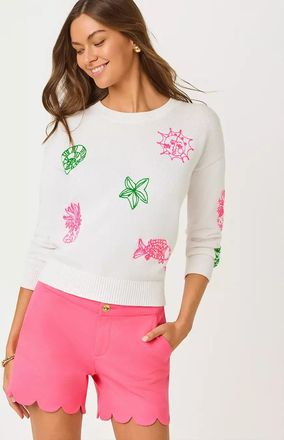 Lilly Pulitzer 5 Buttercup Mid Rise Short