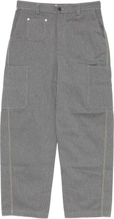 Givenchy Denim Pants With Front Seams