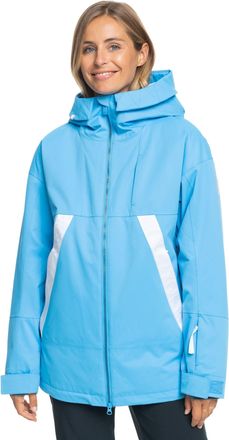 Roxy Womens Chloe Kim DryFlight Jacket - Azure Blue