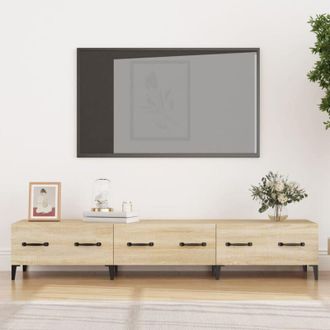 vidaXL Vidaxl - Mobile Porta tv Rovere Sonoma 150x34,5x30 cm Legno Multistrato