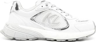 Karl Lagerfeld Orion Sidetrim Underlay Lo - Dames - Sneakers - Wit - 39 EU - Leer - Schoenen