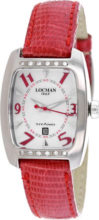 Locman Womens Classic White Dial Watch