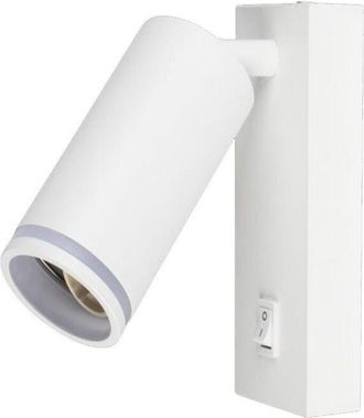 Trade Shop Trade Shop - Luz De Pared Ajustable Con Interruptor De Encendido / Apagado Con Ataque De Aluminio De Aluminio Mr-02 - Blanco