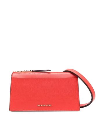Michael Kors Empire crossbody bag - women - Calf Leather - One Size - Red