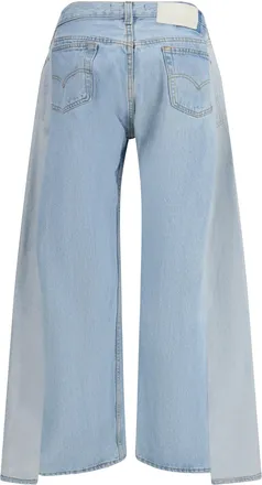 E.L.V. Denim Womens Maya Jeans Light Blue Cotton