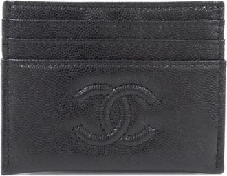 Chanel Grained Calfskin Card Case (Pre-Owned)