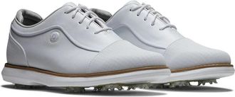 FootJoy Womens FootJoy Traditions Sneakers White Cap Toe Golf Shoes HTAT335
