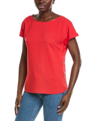 Jones New York Button Detail Blouse