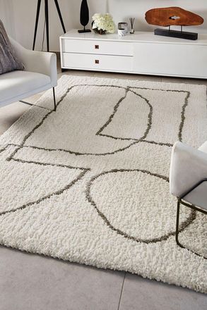 Origin Store Artisan Picasso Rug in Cream | Size: 160 cm x 230 cm