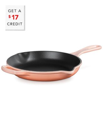 LE CREUSET 9In Signature Iron Handle Skillet With $17 Credit