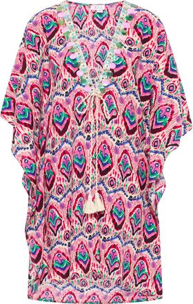 Izia Kimono Dames Roze Veelkleurig