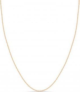 Allurez Cable Chain Necklace With Lobster Lock 14k Rose Gold