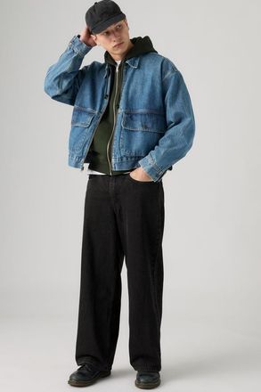 Levi's Vaqueros Extra Baggy - Hombre - 28X32 - Negro / Muddy Stones Overdye